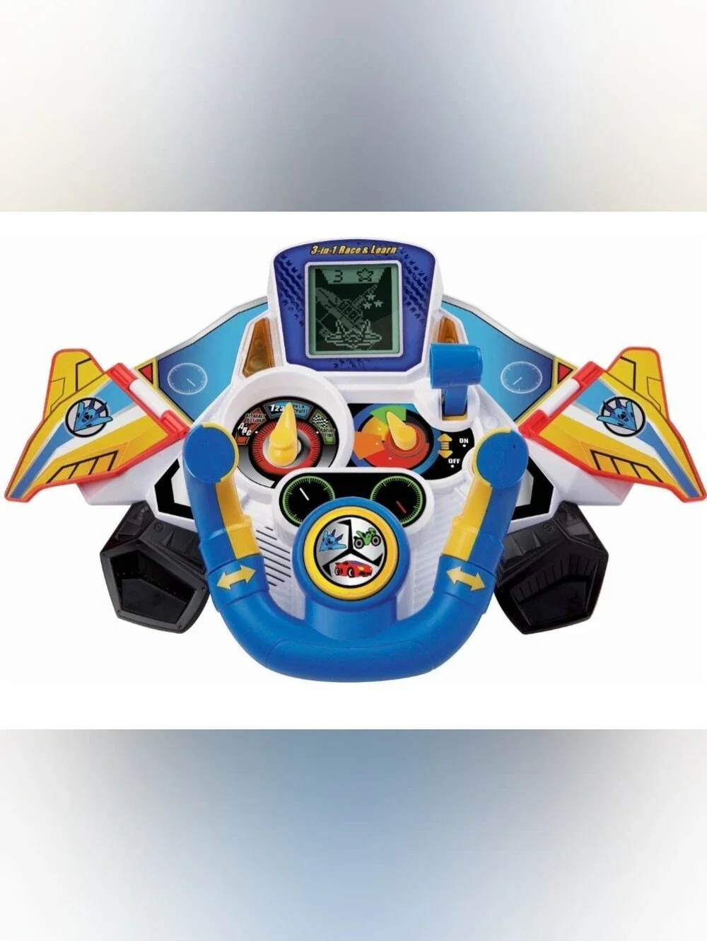 VTech 3-in-1 Race and Learn interactive toy steering wheel